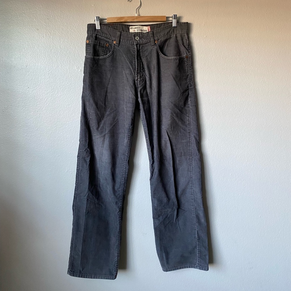 Levi’s gray corduroy jeans